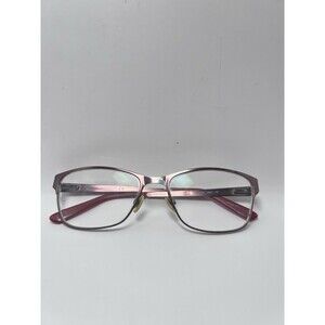 Adensco Eyeglasses Frames Only Ad205 0ESJ Woman’s Rose Red 53-16-135 Frames Only